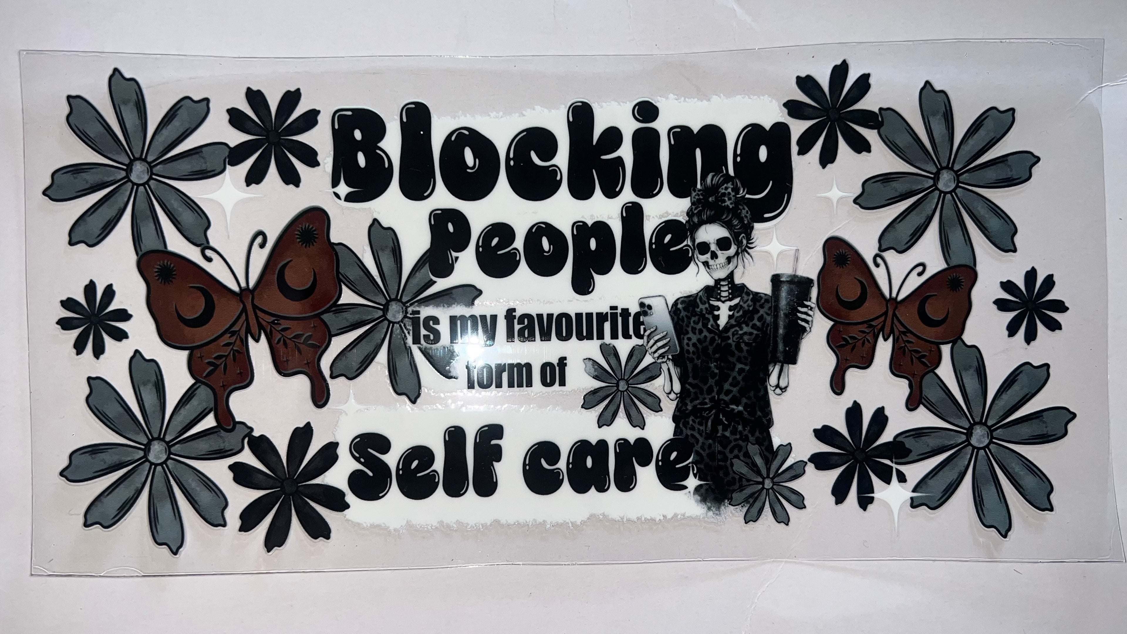 Blocking people self care
