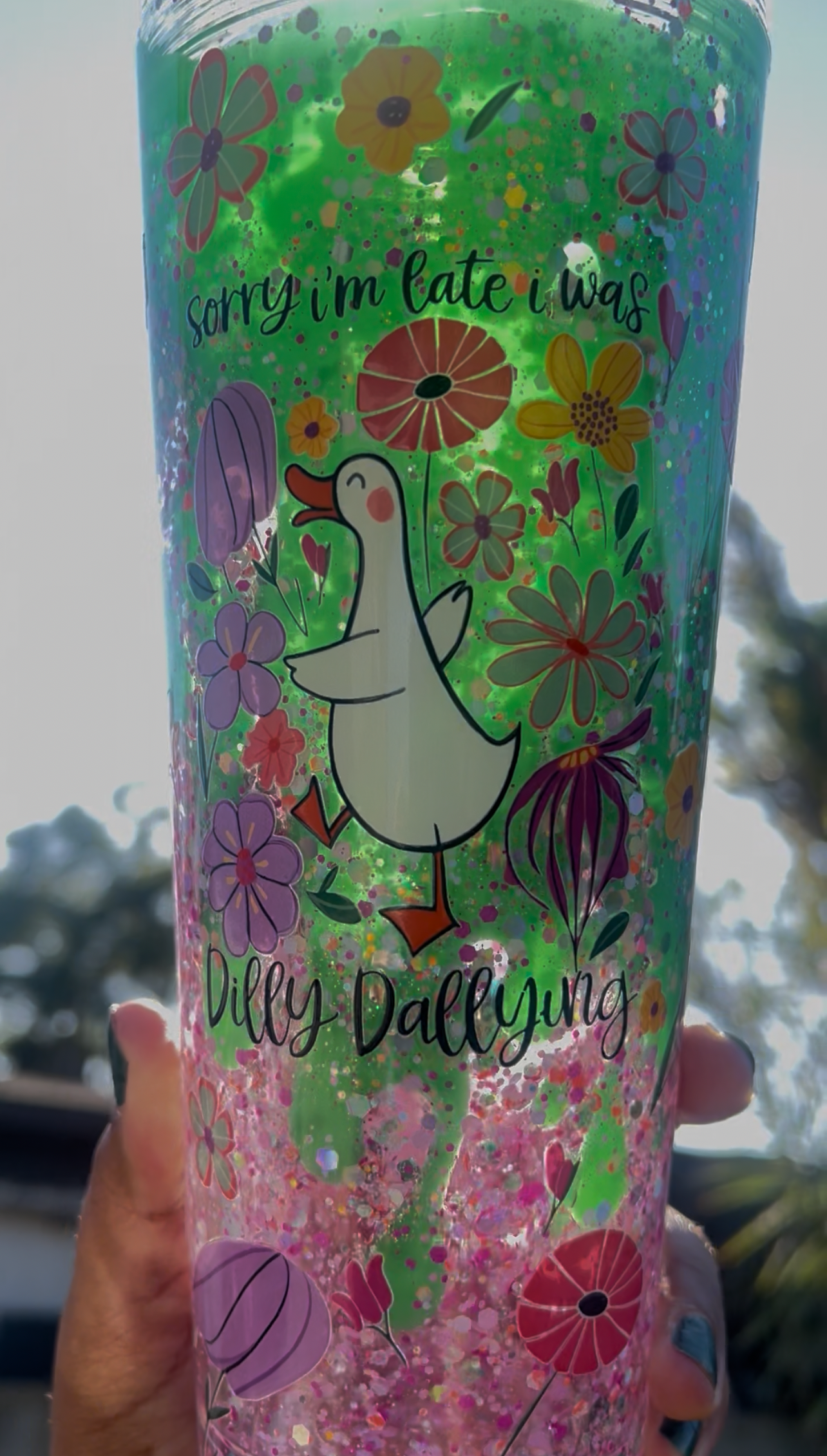 Dilly Dally 24oz Pre-Made 🪿🌸