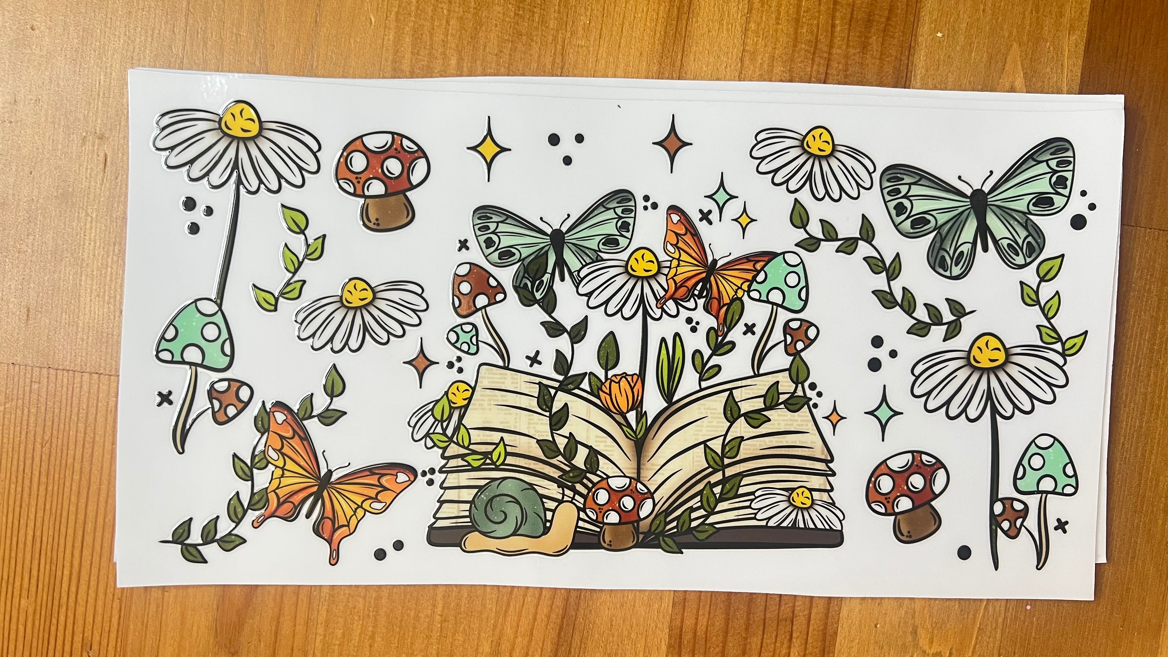 Books and butterflies