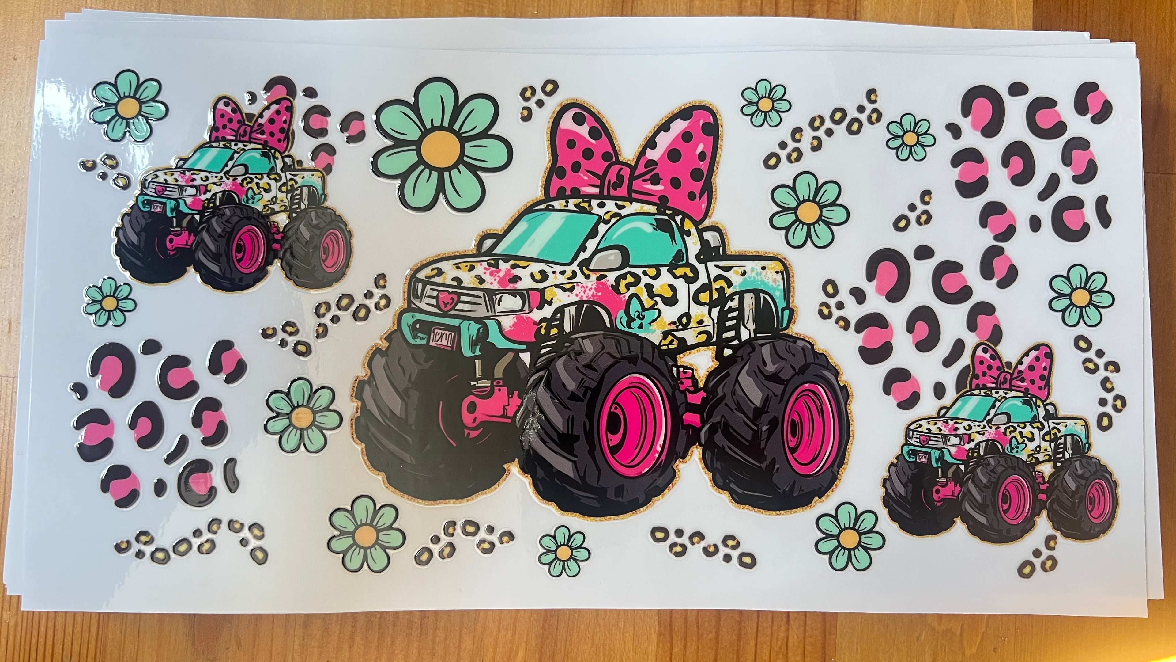 Monster truck girl