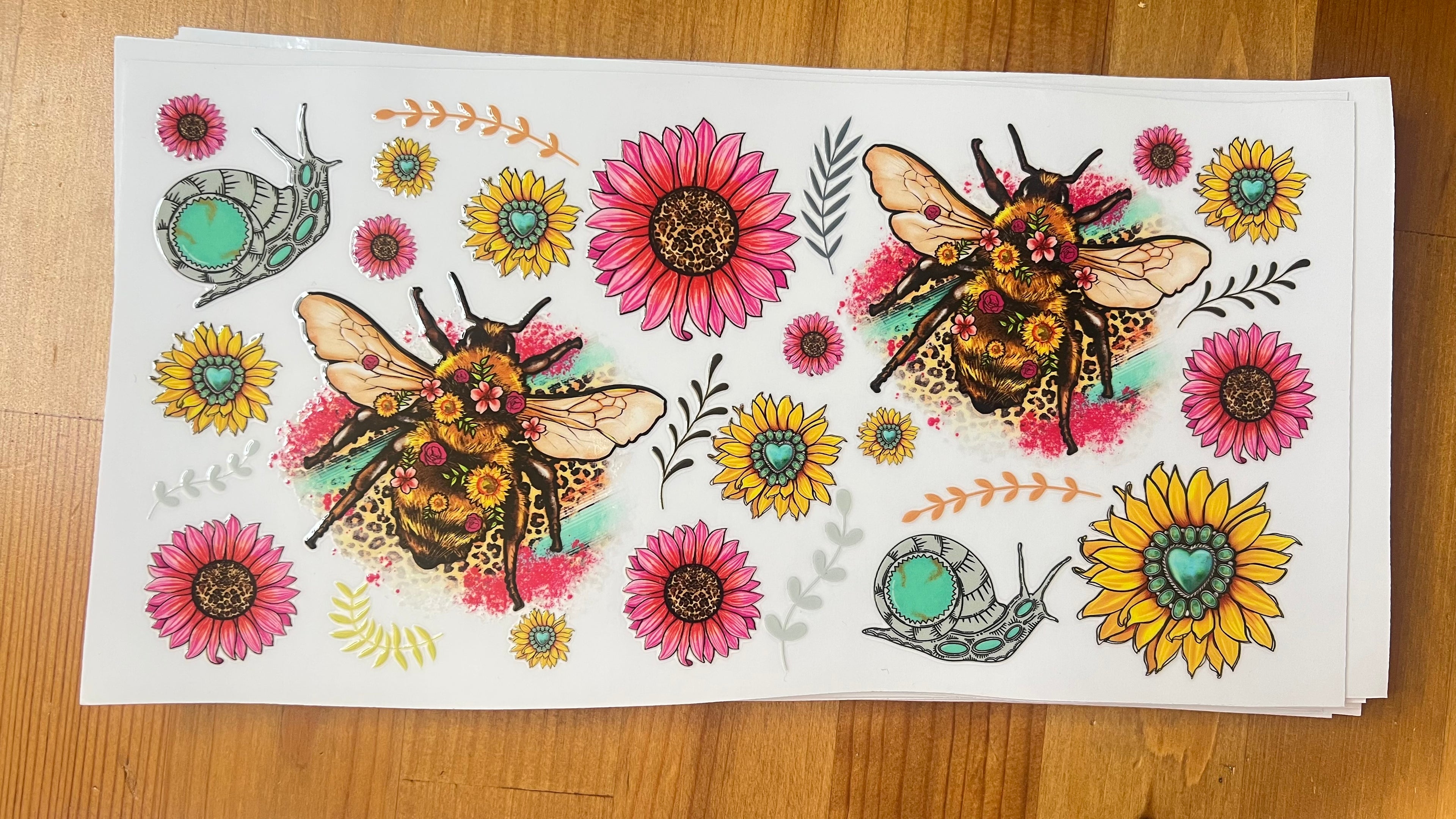 Sunflower Bees
