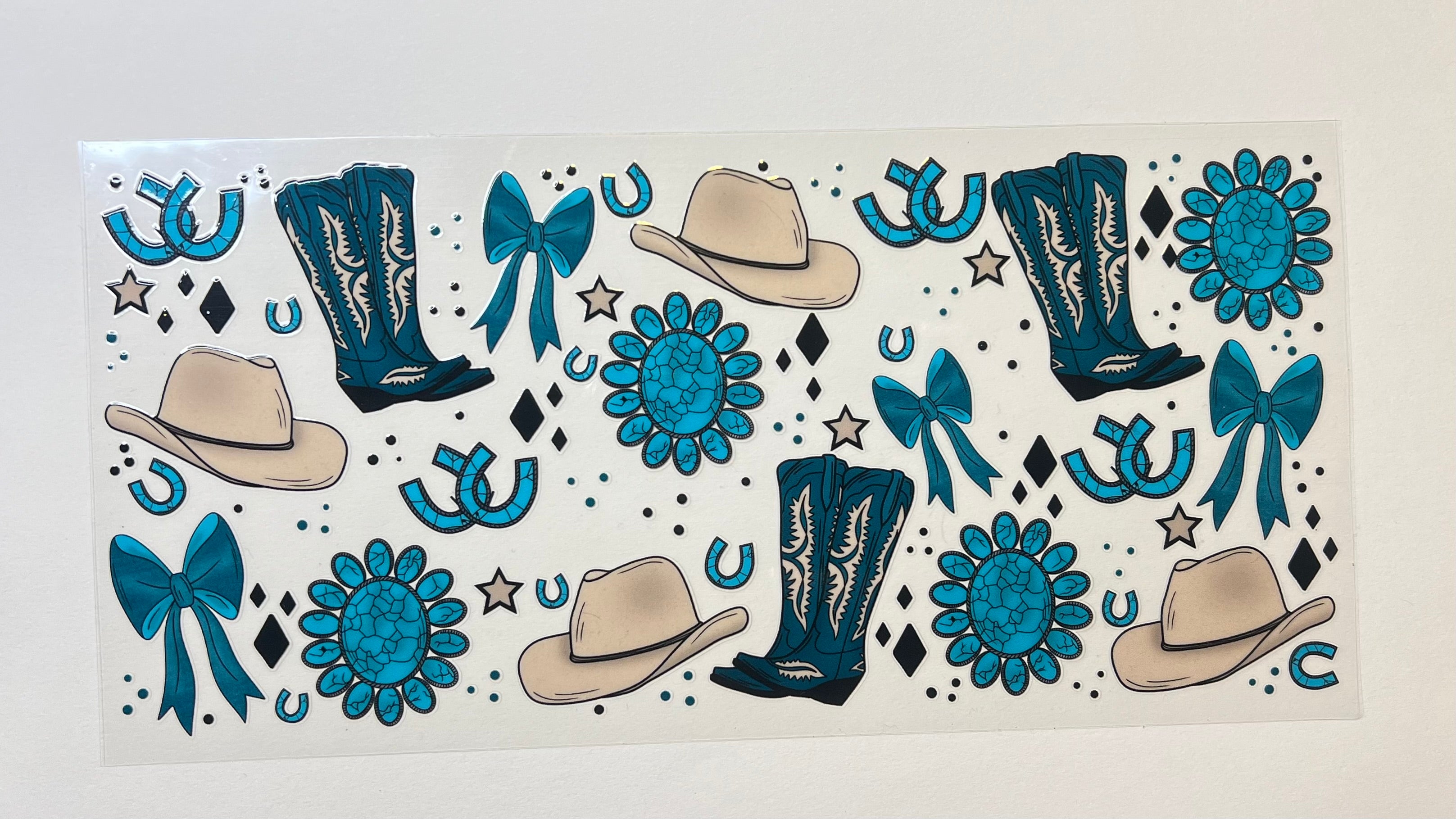 Turquoise Western Glam