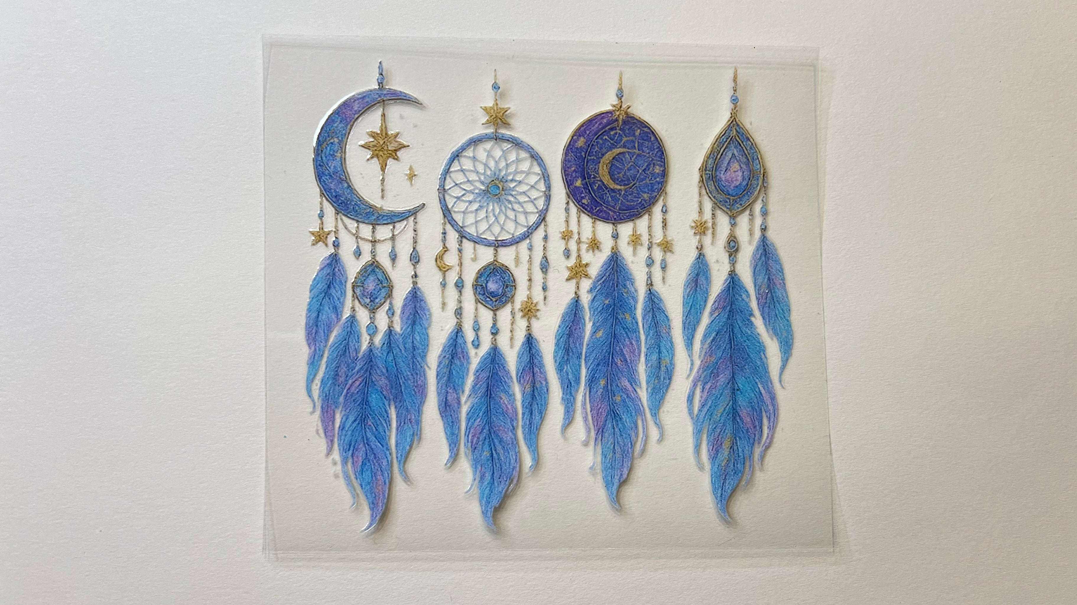 Dreamy Sky Dream Catcher Decal