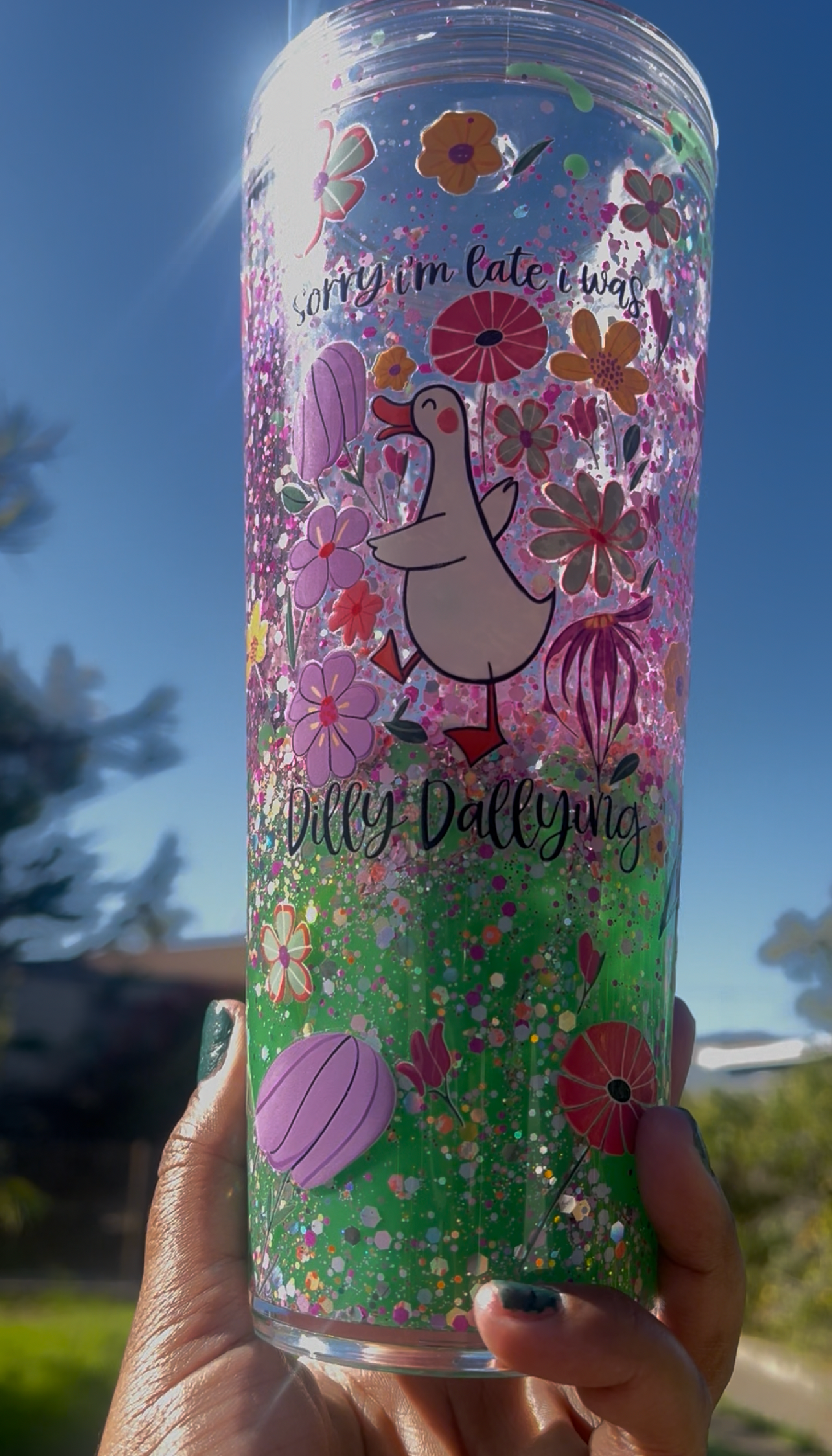 Dilly Dally 24oz Pre-Made 🪿🌸