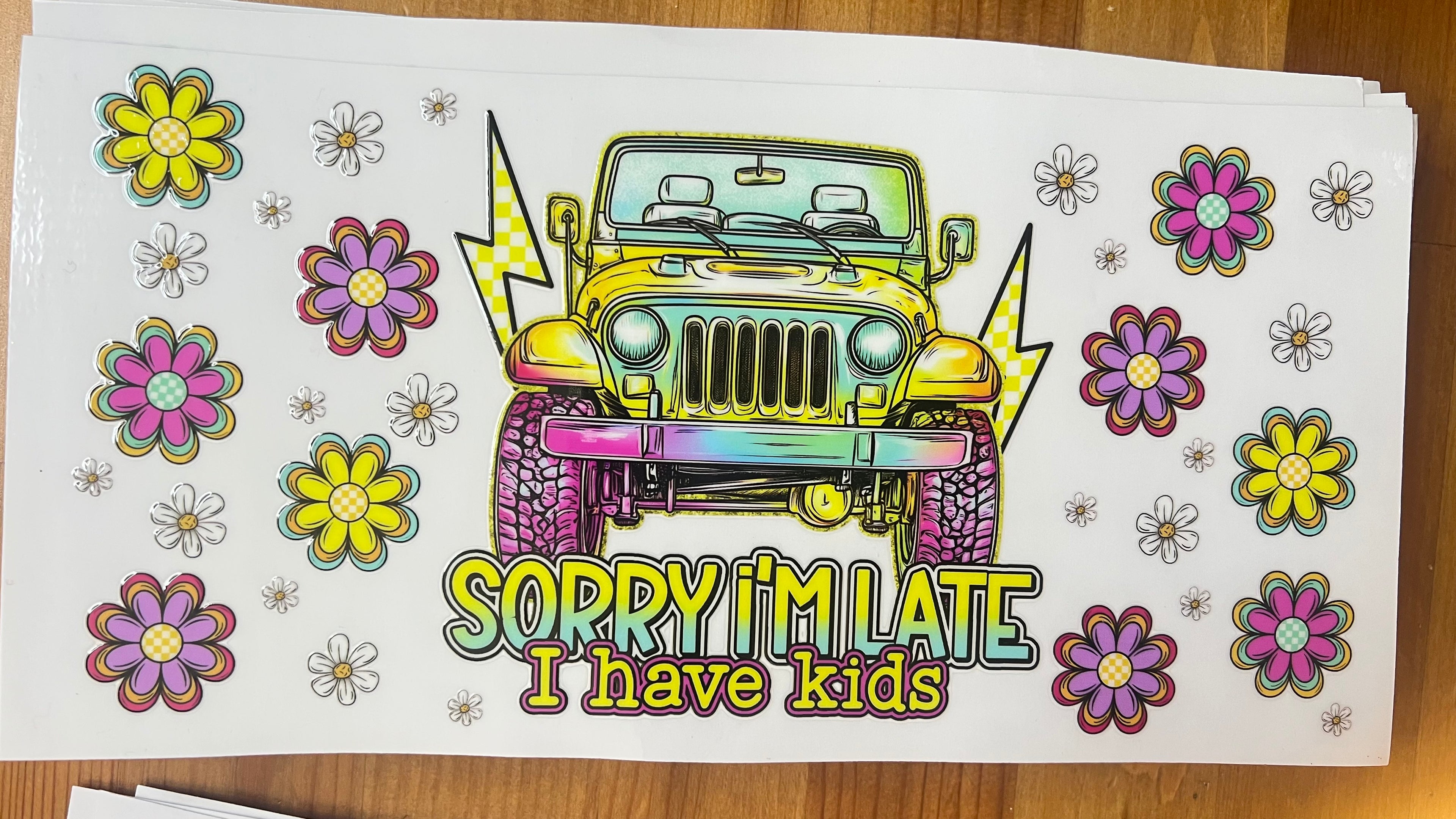 Sorry I’m late