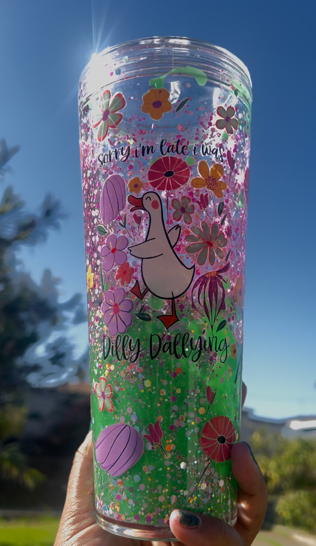 Dilly Dally 24oz Pre-Made 🪿🌸