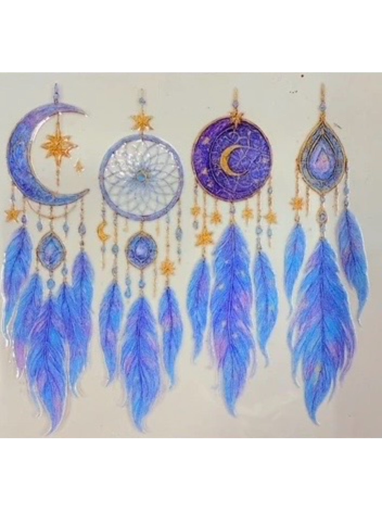 Dreamy Sky Dream Catcher Decal