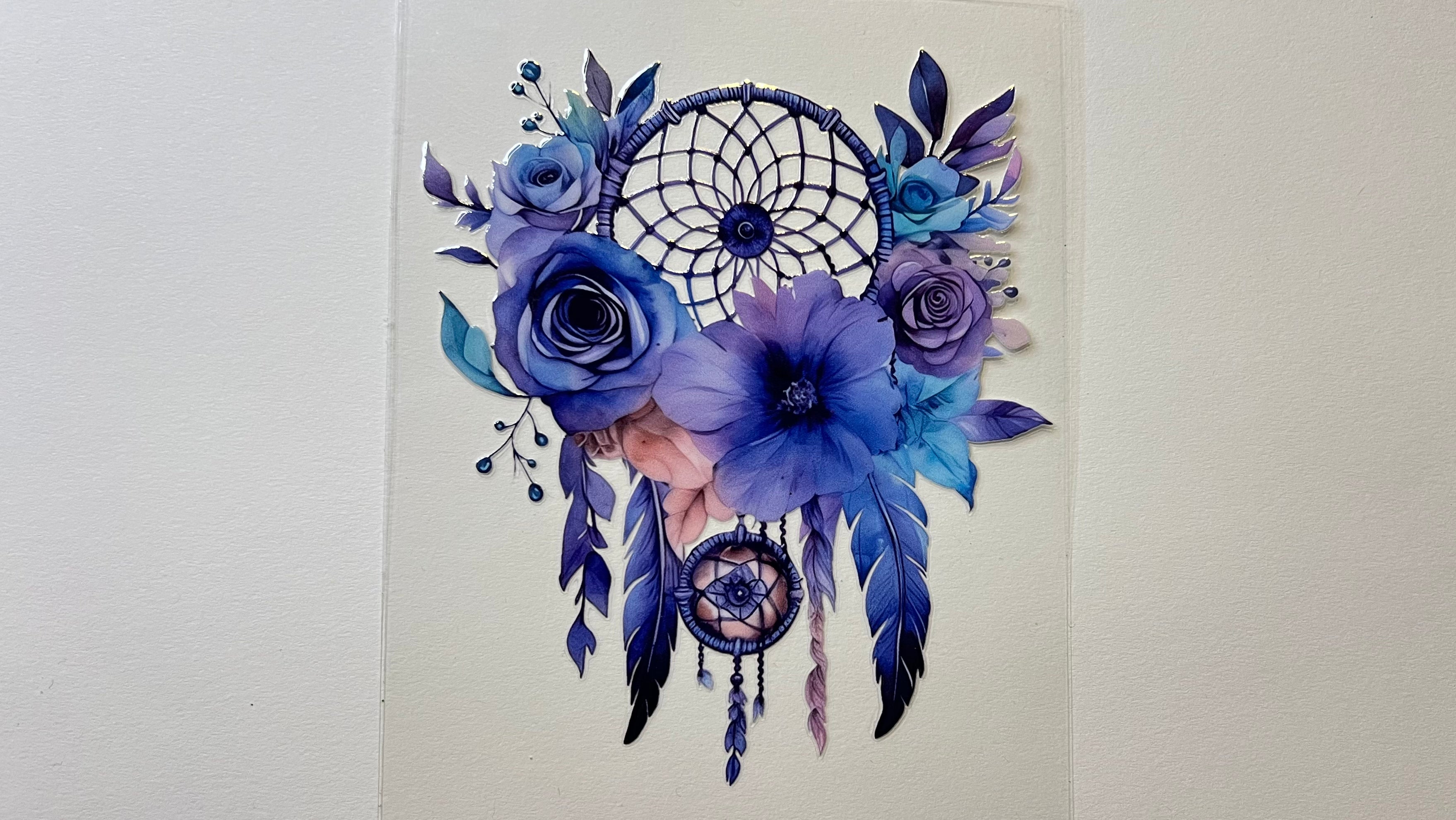 Purple Floral Catcher