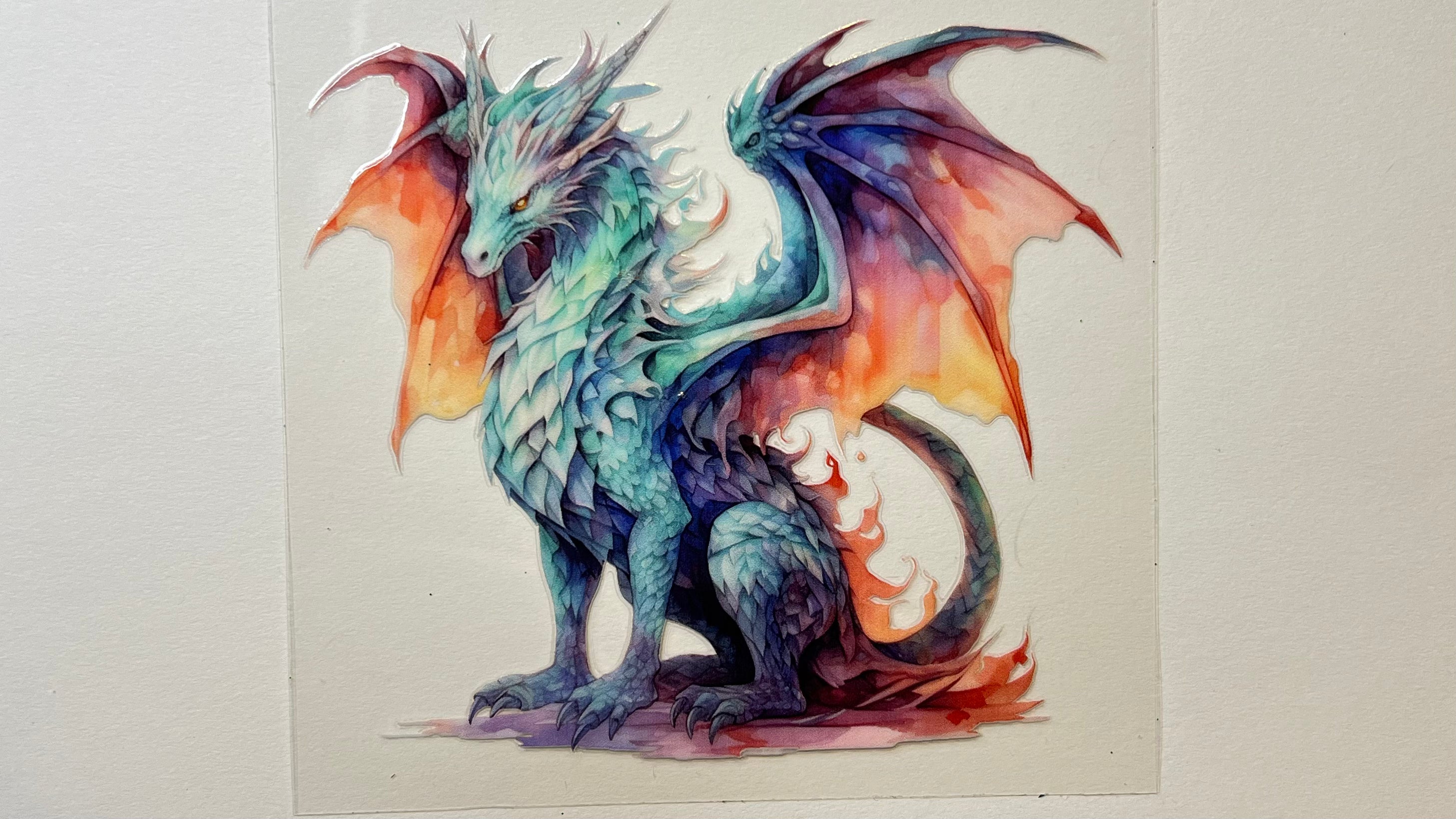 Dragons - Blue/Green Pastel
