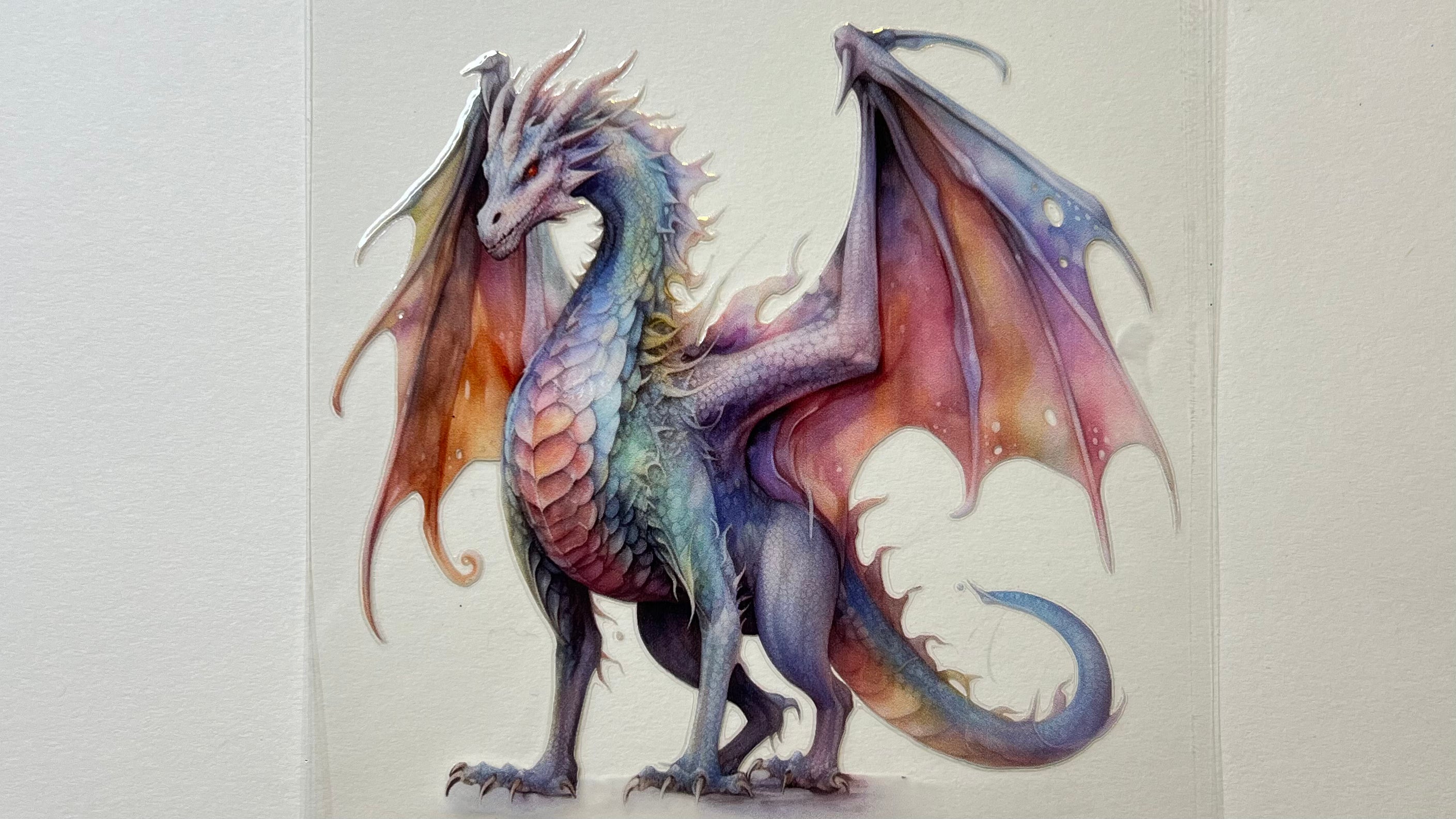 Dragons - Rainbow Pastel