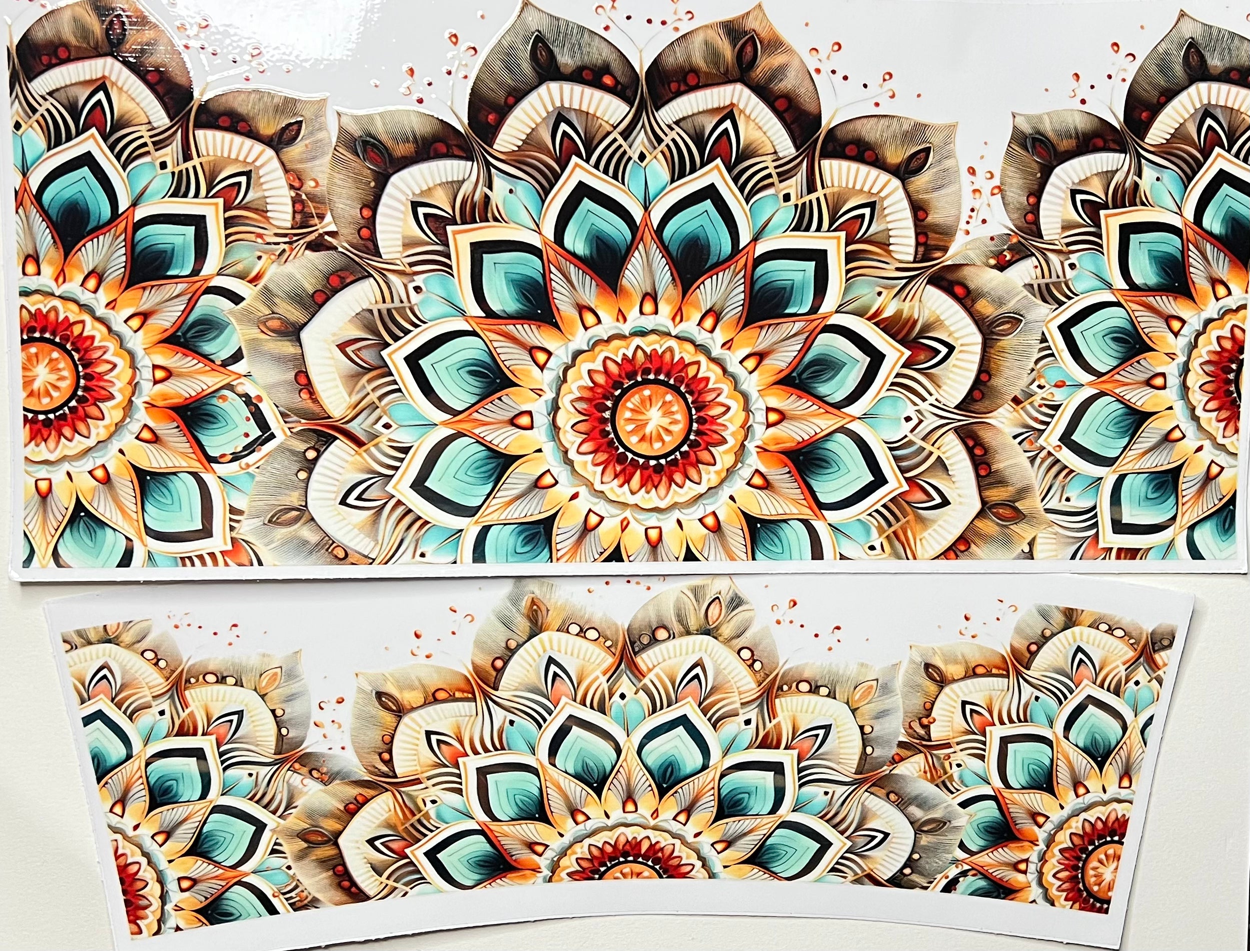 Mandala Style Floral -Boho