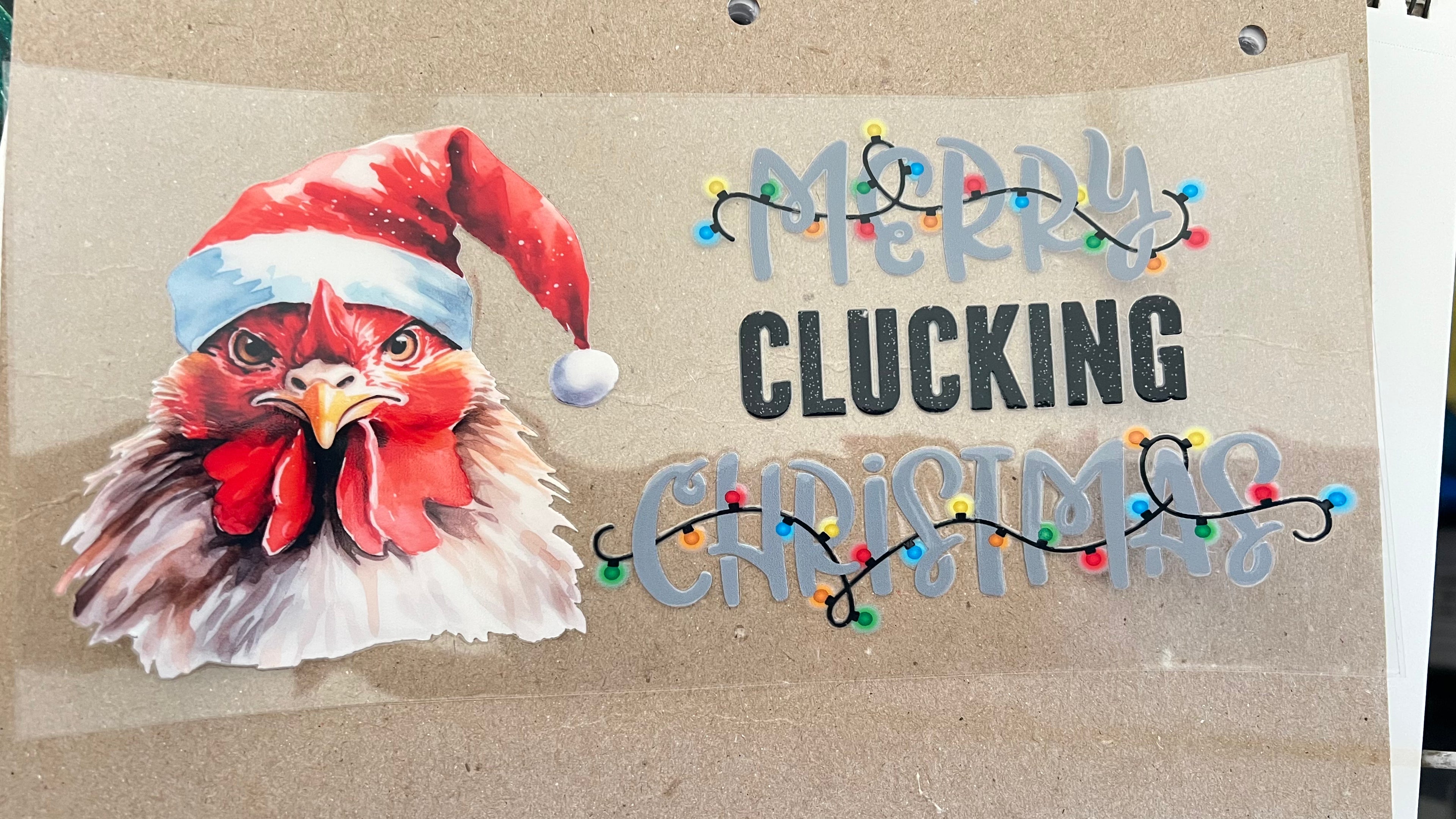 Christmas - Merry Clucking Christmas