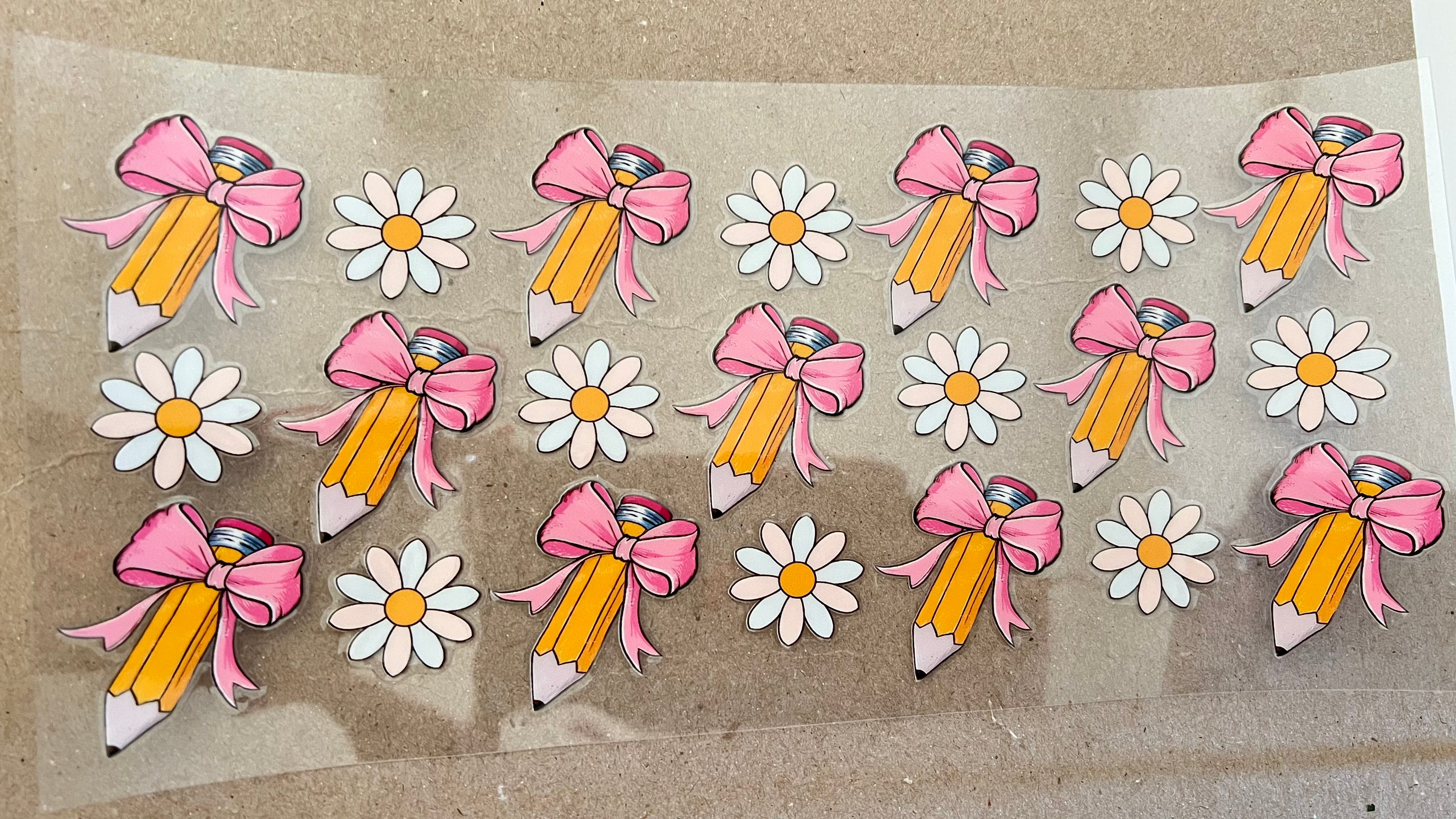 Teacher - Pencils and Daisies