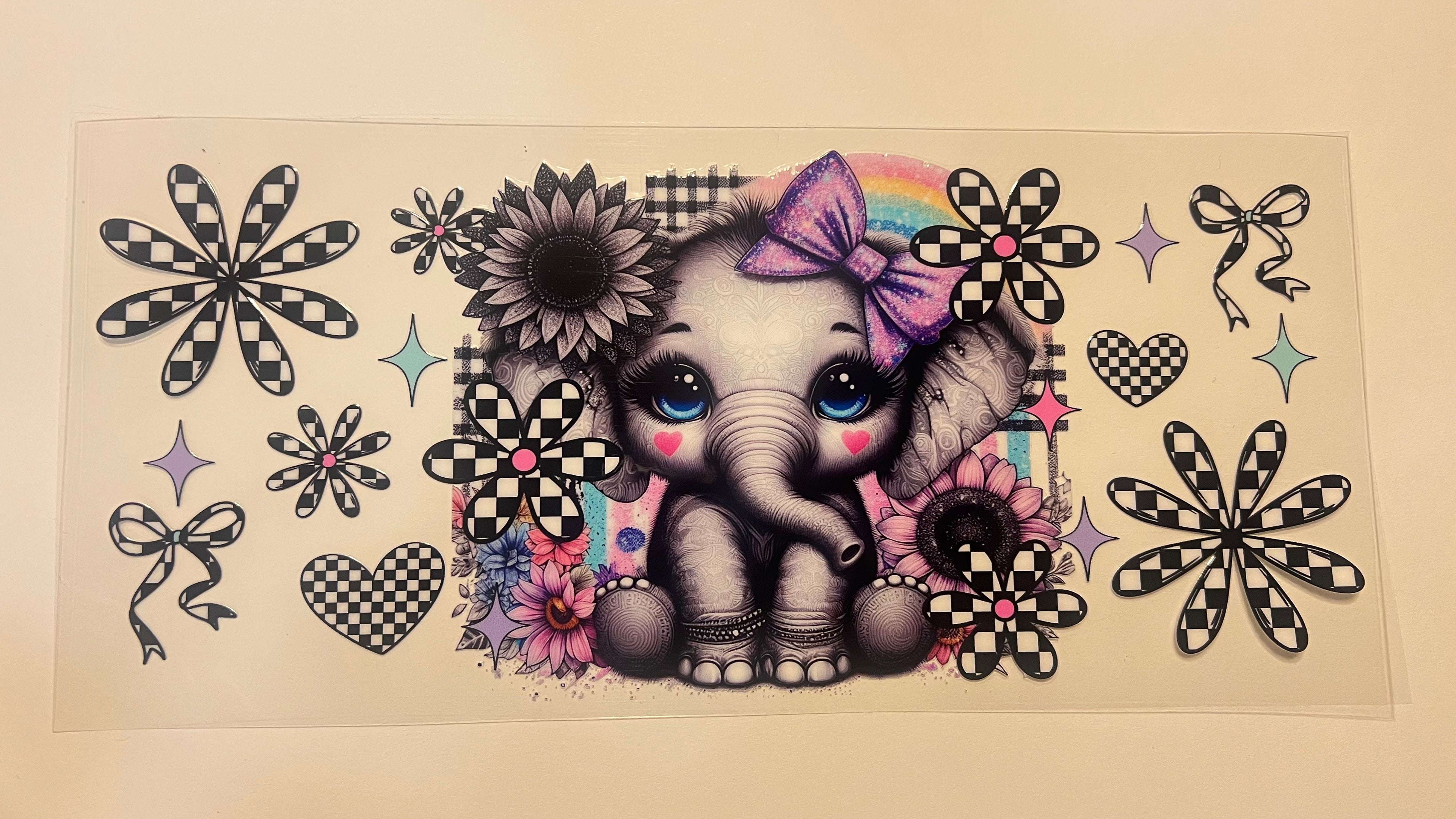 Elephant Checkered/Purple