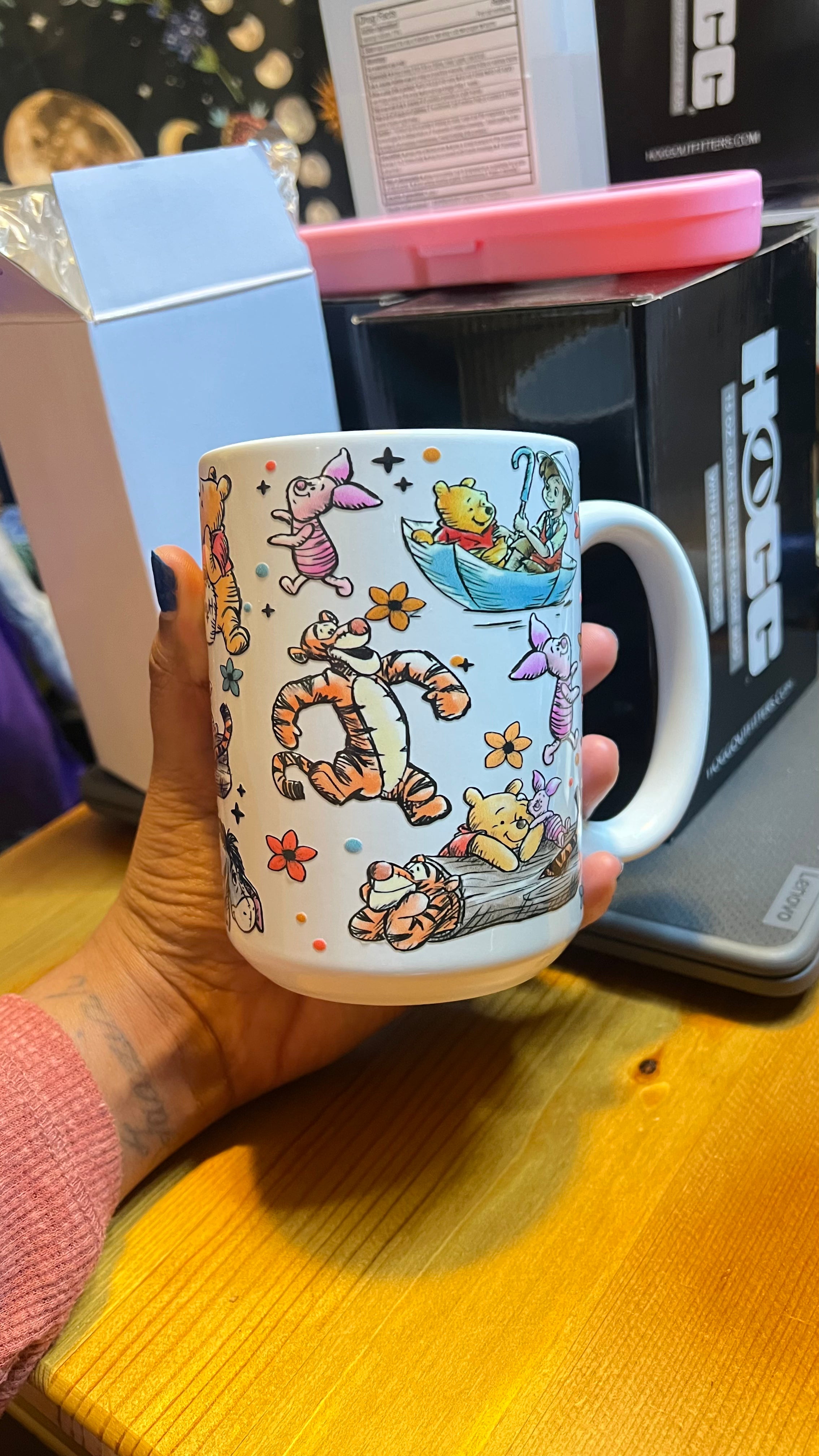 Pre-Made Pooh Mug