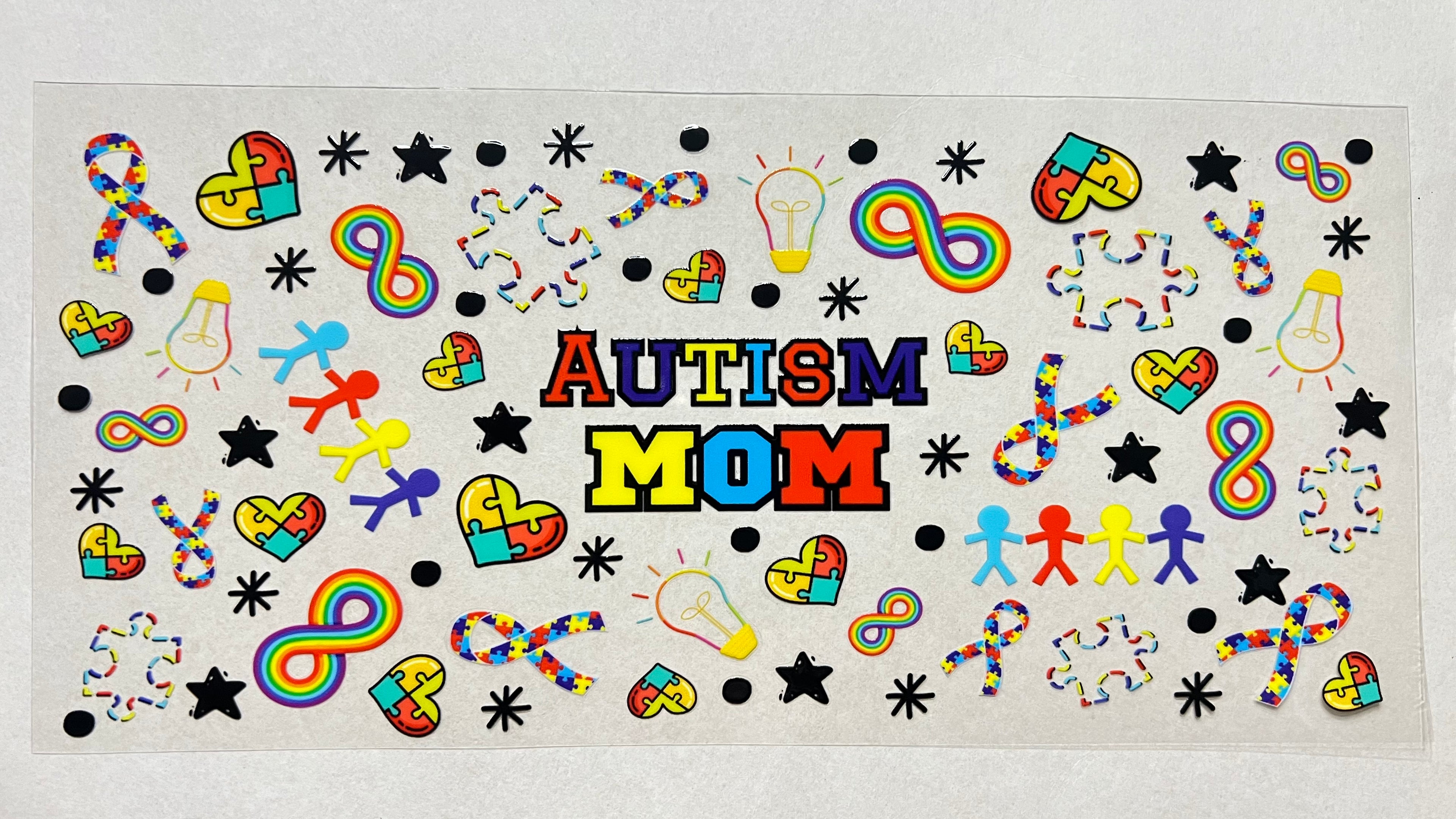 Affirmations - Autism Mom Shapes