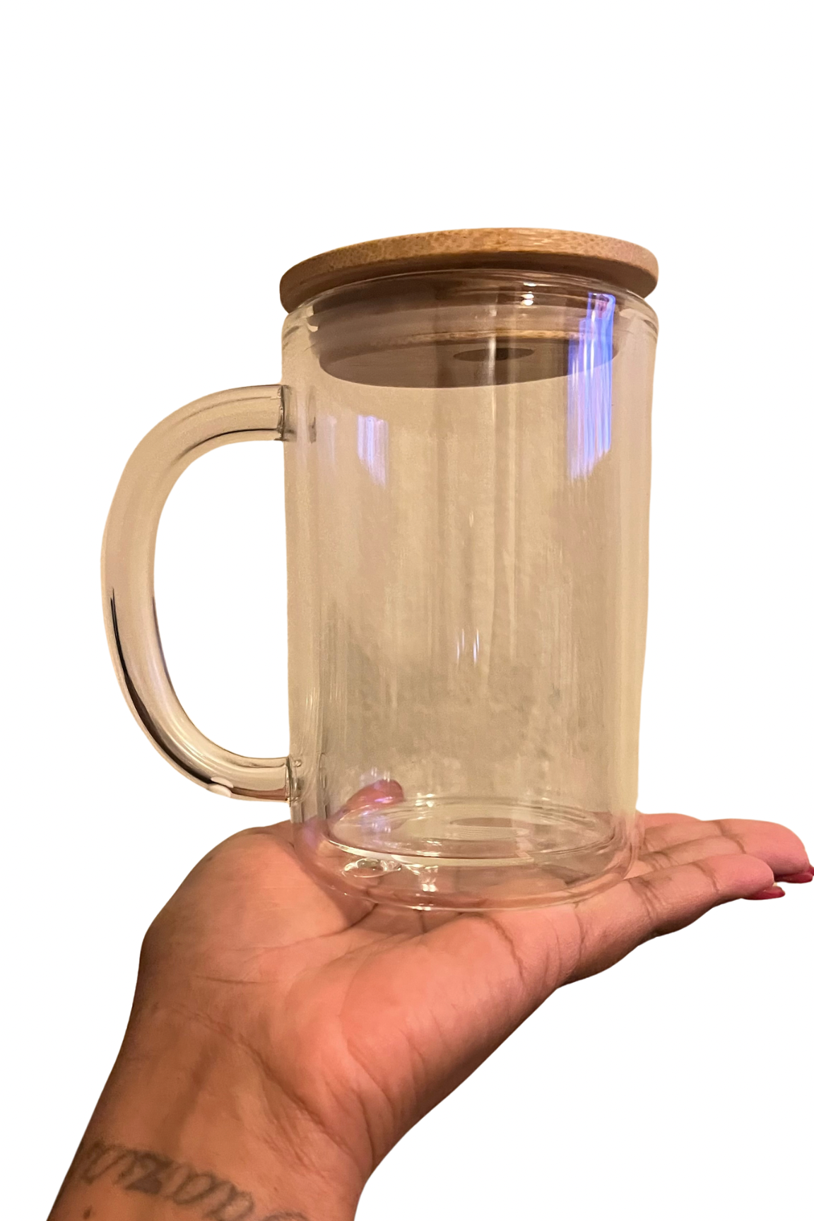 15oz Glass Glitter Globe